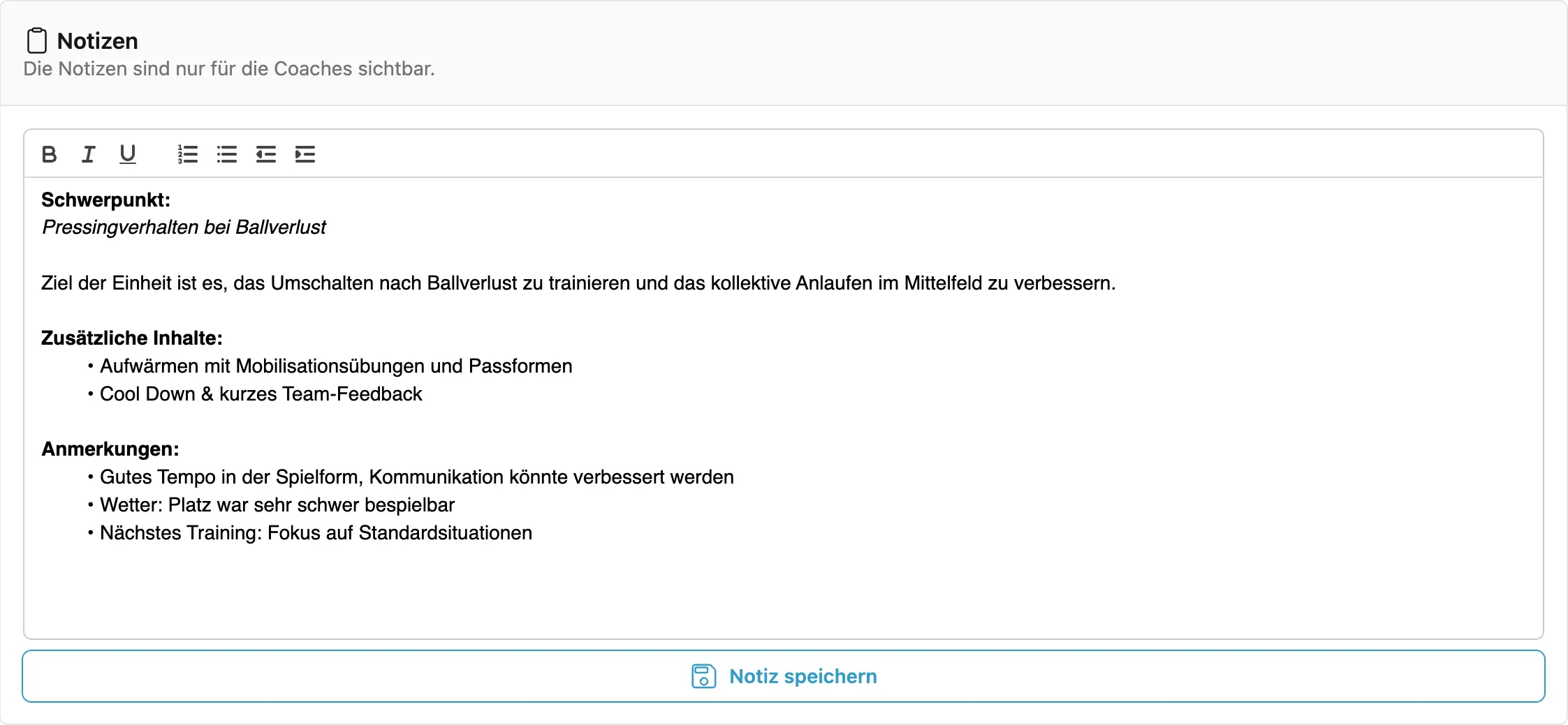 Notizen